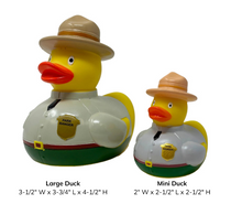 Load image into Gallery viewer, Junior Ranger Mini Rubber Duck