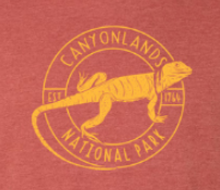 Canyonlands Lizard Badge T-Shirt