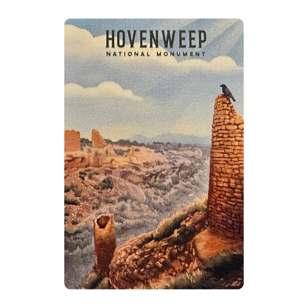 Hovenweep Metal Magnet