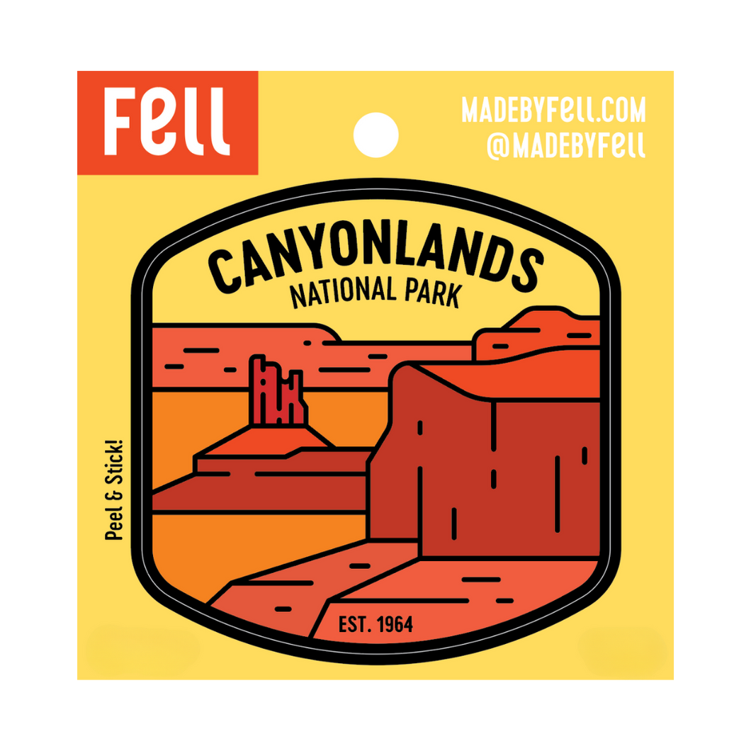 Canyonlands Candlestick Tower Sticker