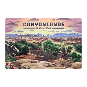 Canyonlands Needles Metal Magnet