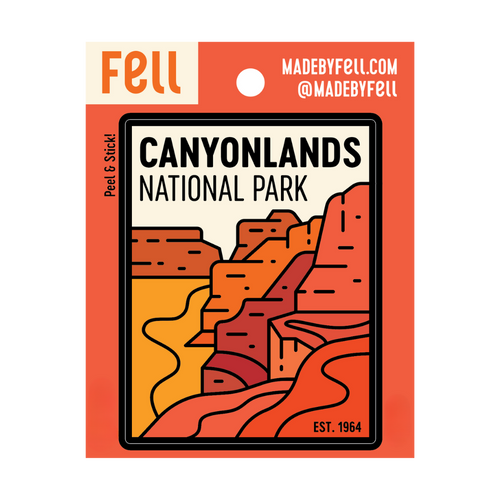 Canyonlands Shafer Trail Overlook Sticker