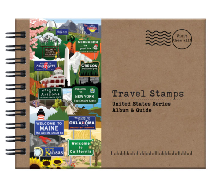 Travel Stamps United States Series Album & Guide