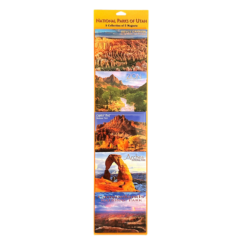 National Parks of Utah Magnet Set