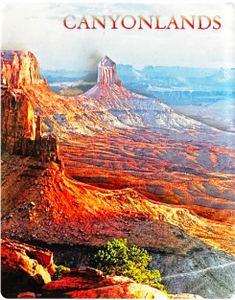 Canyonlands 3D Candlestick Tower Magnet