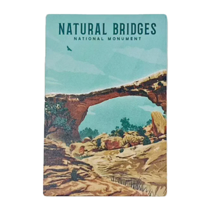 Natural Bridges Metal Magnet