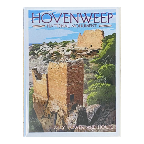 Hovenweep Holly House Magnet