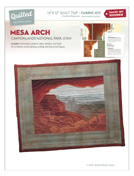 Mesa Arch Quilt Fabric Kit