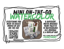 Load image into Gallery viewer, Mini on-the-go Watercolor Kit
