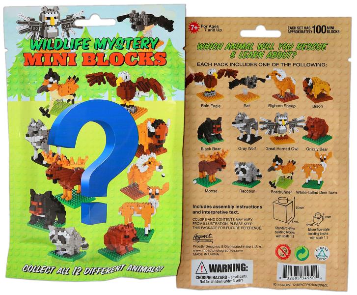 Wildlife Mystery Mini Blocks