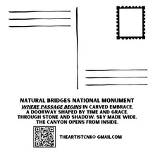 Load image into Gallery viewer, Sipapu Bridge Postcard