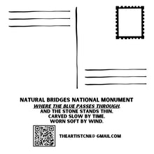 Load image into Gallery viewer, Owachomo Bridge Postcard