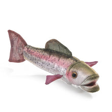 Load image into Gallery viewer, Mini Rainbow Trout Finger Puppet