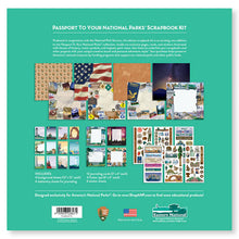 Load image into Gallery viewer, Passport to Your National Parks Scrapbook Kit