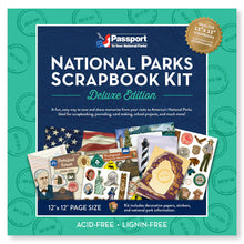 Load image into Gallery viewer, Passport to Your National Parks Scrapbook Kit