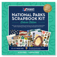 Passport to Your National Parks Scrapbook Kit
