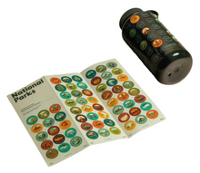 Load image into Gallery viewer, Nalgene National Park Water Bottle With 63 Park Stickers