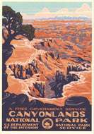 Canyonlands National Park WPA Poster