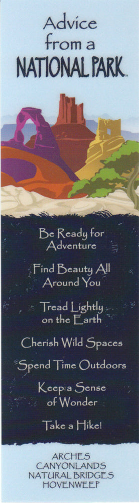 Advice from a National Park Bookmark
