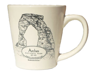 Arches Map Mug