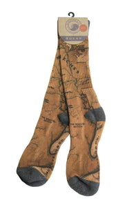 Arches National Park Map Socks