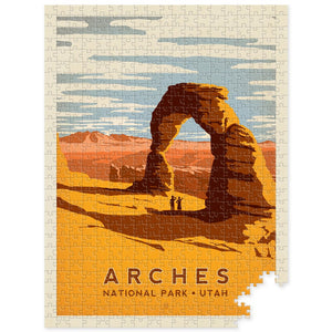 Arches National Park Retro Puzzle