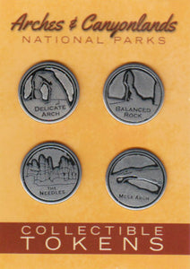 Arches and Canyonlands Token Set Solid