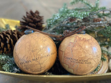 Load image into Gallery viewer, Canyonlands Map Globe Ornament