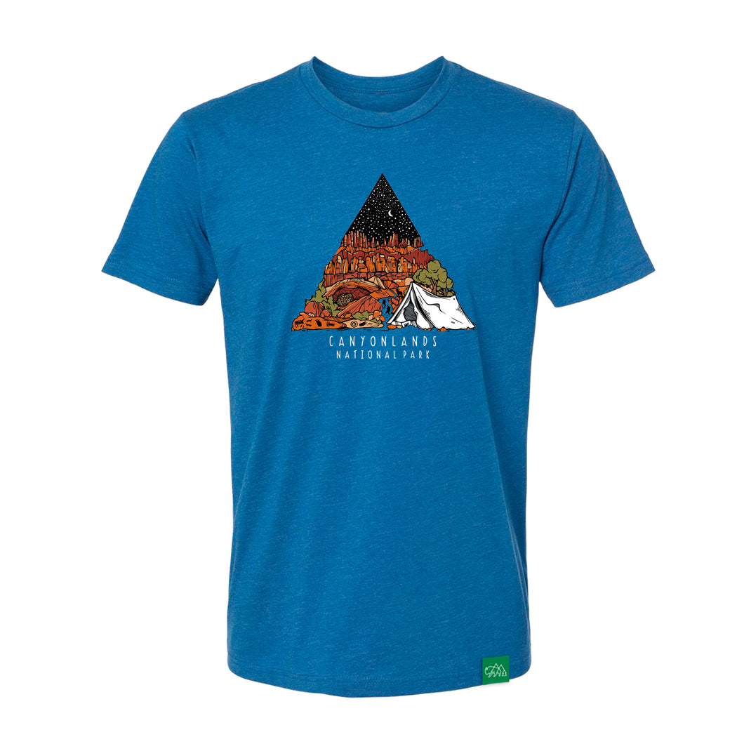Canyonlands Color Triangle Tee