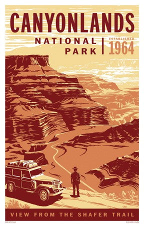 Canyonlands Auto Tour Poster - Main Image