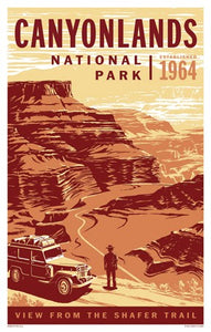 Canyonlands Auto Tour Poster
