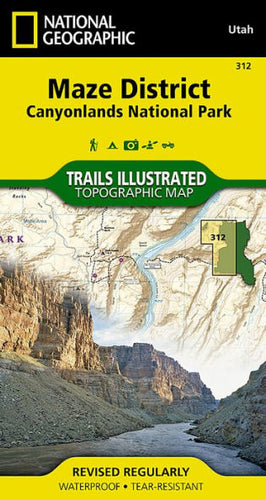 Canyonlands Maze District Map