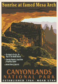 Canyonlands print - Retro Ranger Series
