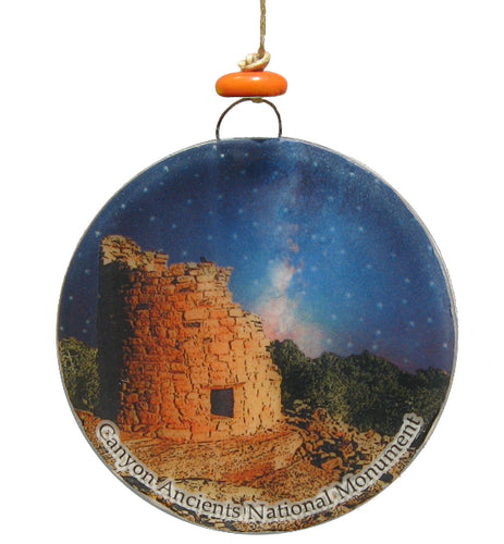 Canyons of the Ancients Glass Ornament/Sun Catcher