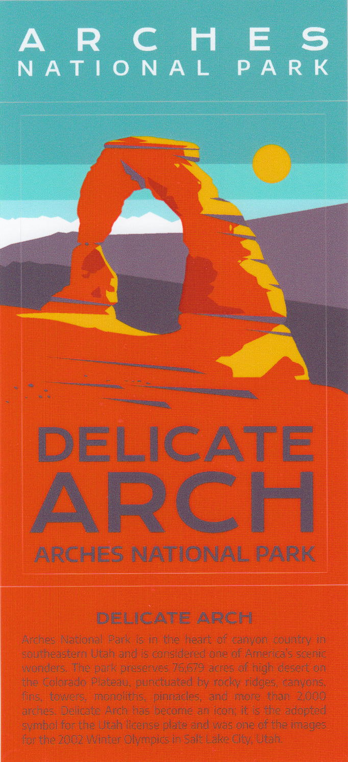 Delicate Arch Collectable Stickers