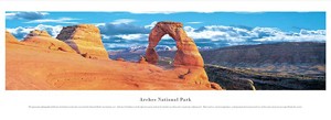 Delicate Arch Panoramic Poster