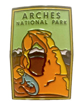 Load image into Gallery viewer, Arches Delicate Arch Walking Stick Medallion
