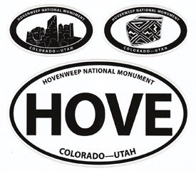 Hovenweep Vinyl Decal Set