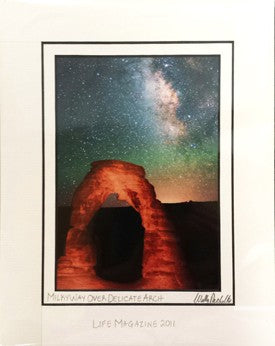 Milky Way Over Delicate Arch