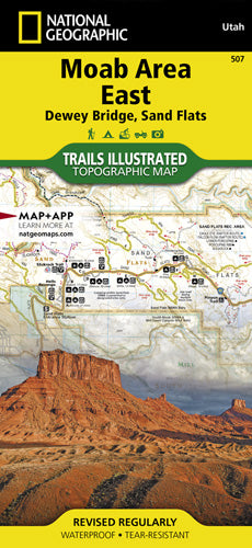 Moab Area East Map