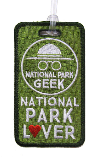 National Park Geek Luggage Tag