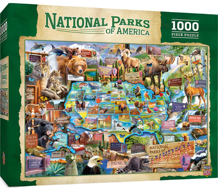 NATIONAL　PARKS　OF　AMERICA　写真集 National Parks of America Puzzle – Canyonlands Natural