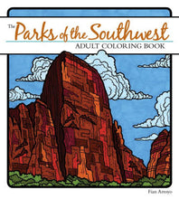 Load image into Gallery viewer, Parks of the Southwest Adult Coloring Book