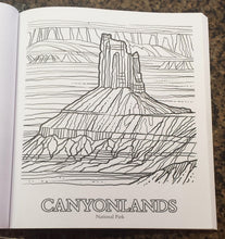 Load image into Gallery viewer, Parks of the Southwest Adult Coloring Book