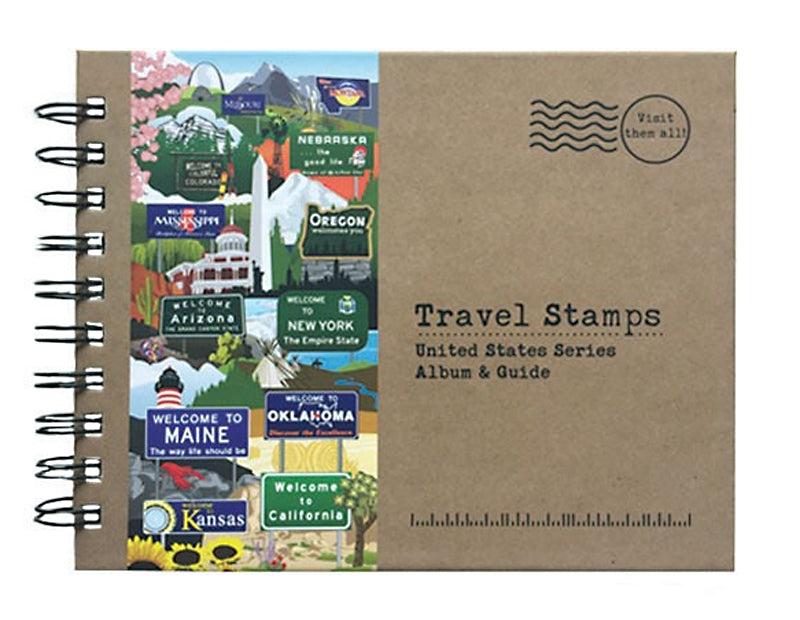 Travel Stamps United States Series Album & Guide