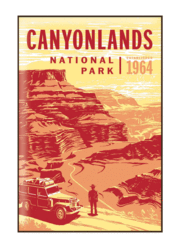 Canyonlands Scenic Highways Magnet
