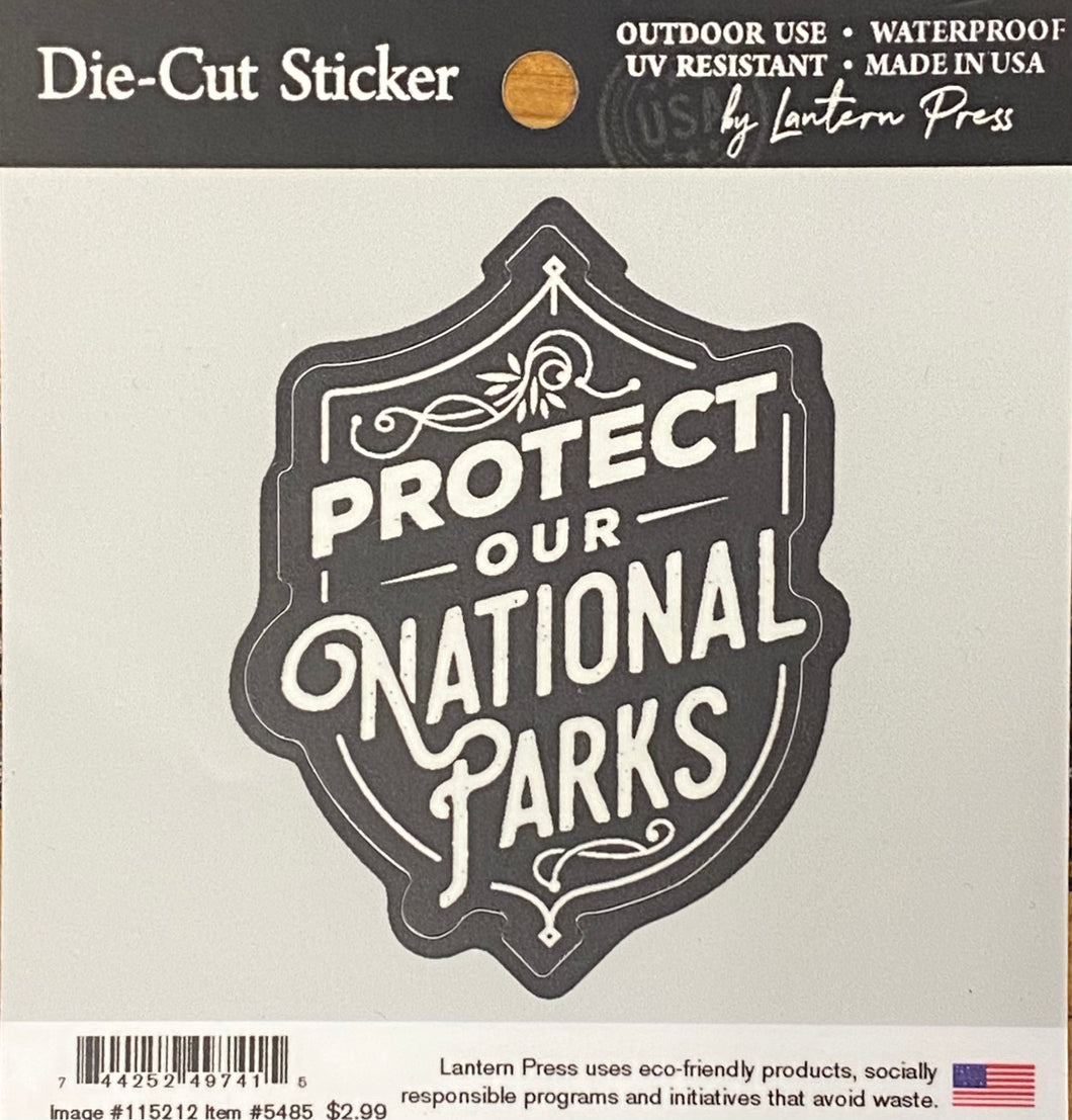 Protect Our National Parks Sticker