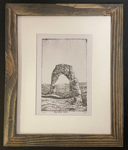 Delicate Arch Original Framed