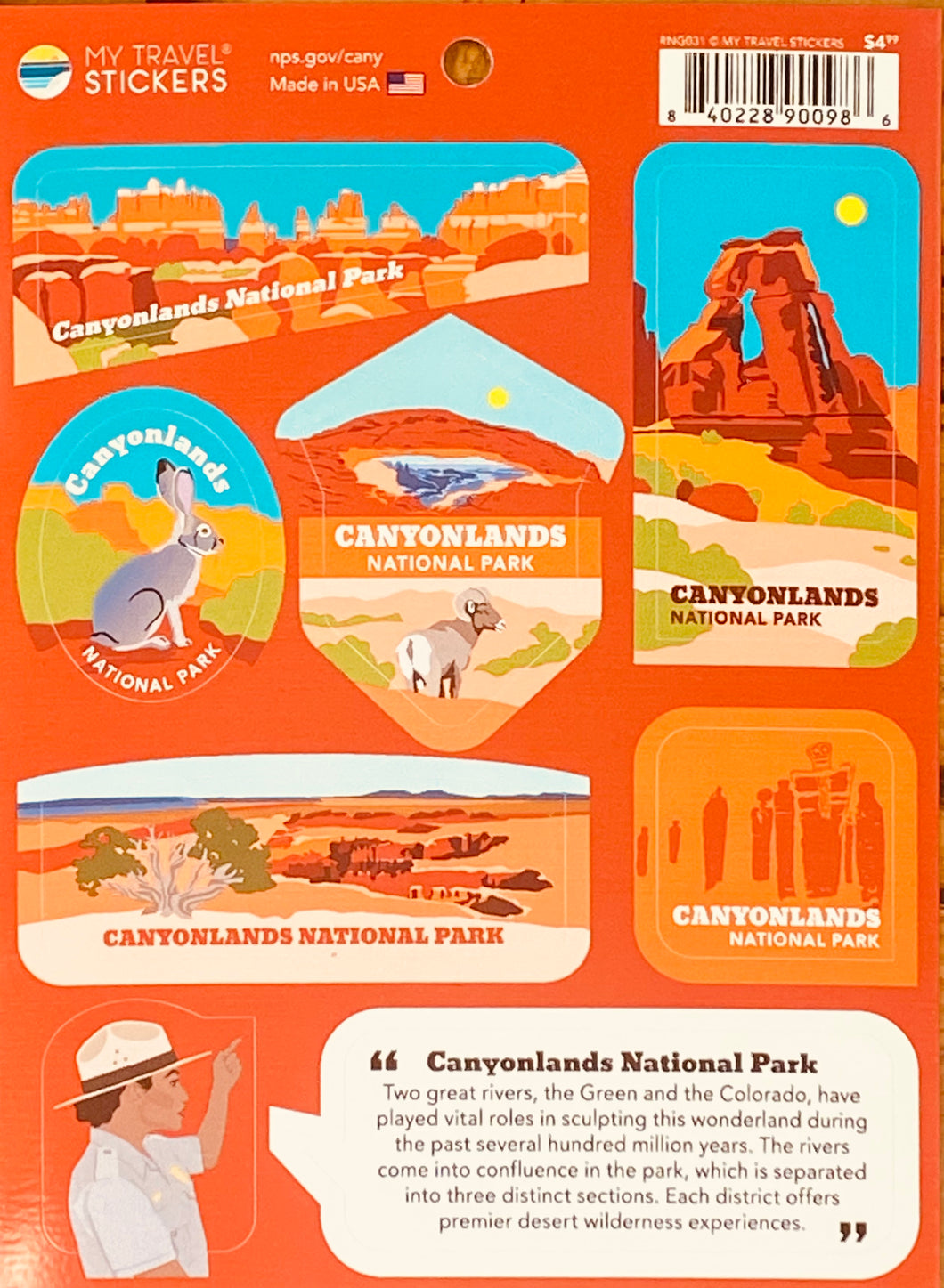Canyonlands Ranger Says Stickers