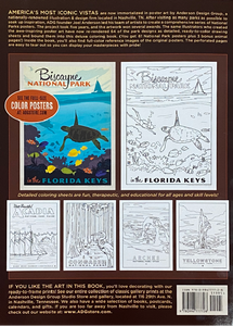 63 National Parks Coloring Book